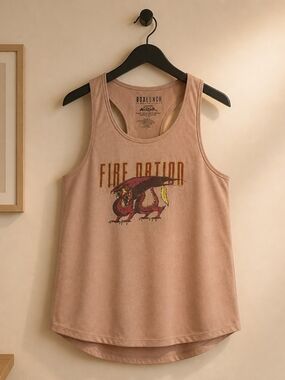 Women's Fire Nation Pink Tank Top